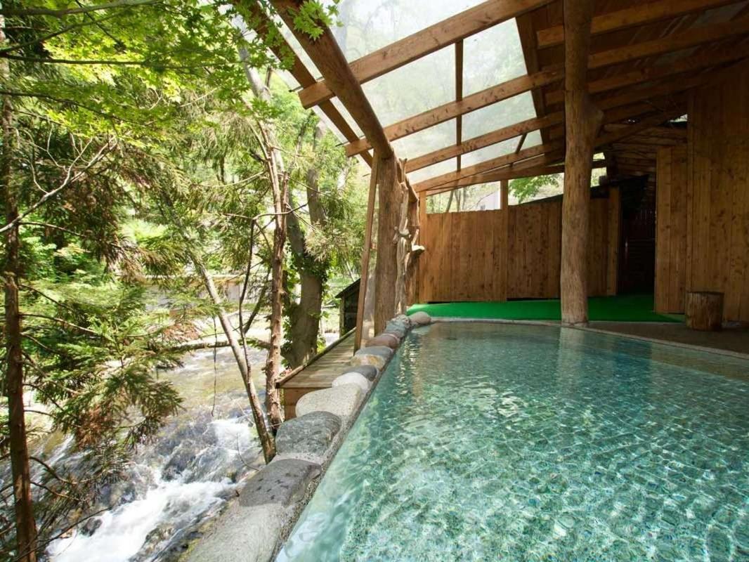Kutsurogijyuku Shintaki Hotel Aizuvakamacu Kültér fotó